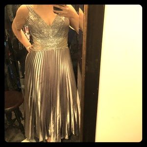 Silver Prom/Formal Dress